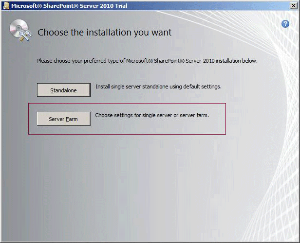 GMNI_SetupUI_SharePoint2010InstallType