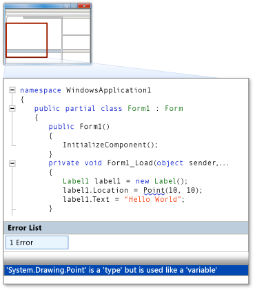 CSharp Compiler Error