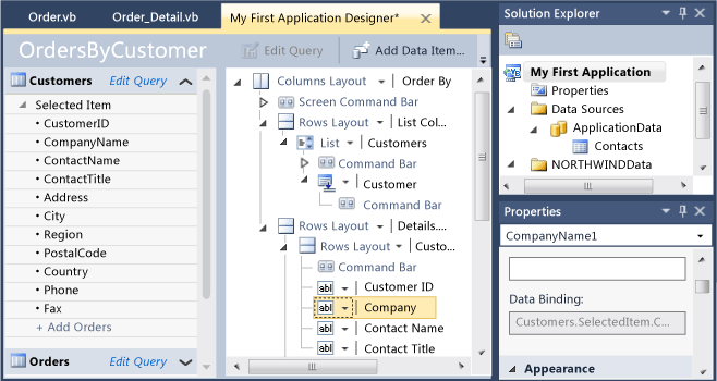 Changing the control type