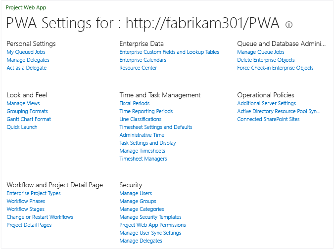 Ustawienia programu PWA podczas trybu uprawnienie do projektu