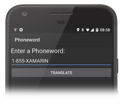 Enter Phoneword