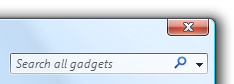 screen shot of 'search all gadgets' prompt 