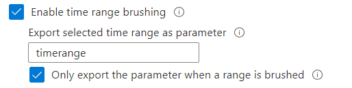 Captura de tela que mostra a configuração do pincel de tempo global em uma pasta de trabalho.