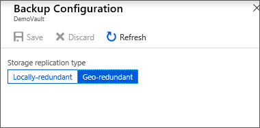 Captura de tela que mostra como selecionar a opção de configuração de armazenamento.