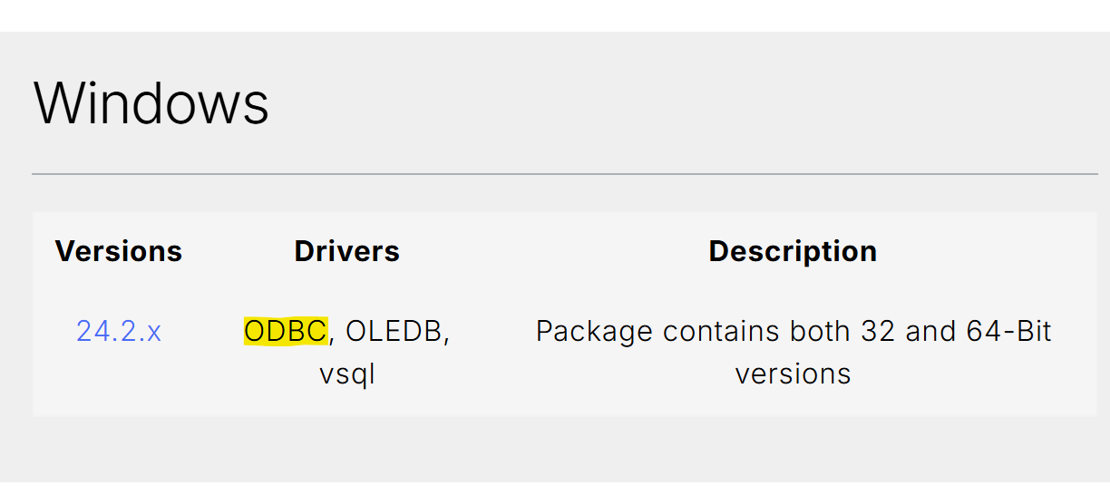 Captura de tela de um exemplo de configuração do sistema Windows.