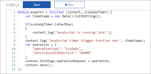 Change function trigger compute level