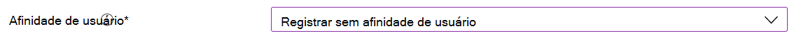 No Intune centro de administração e Microsoft Intune, inscreva dispositivos iOS/iPadOS com o Apple Configurator. Selecione Inscrever sem afinidade de utilizador.