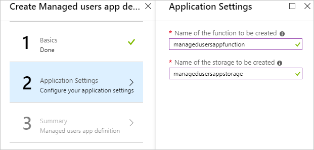 Configurações do aplicativo