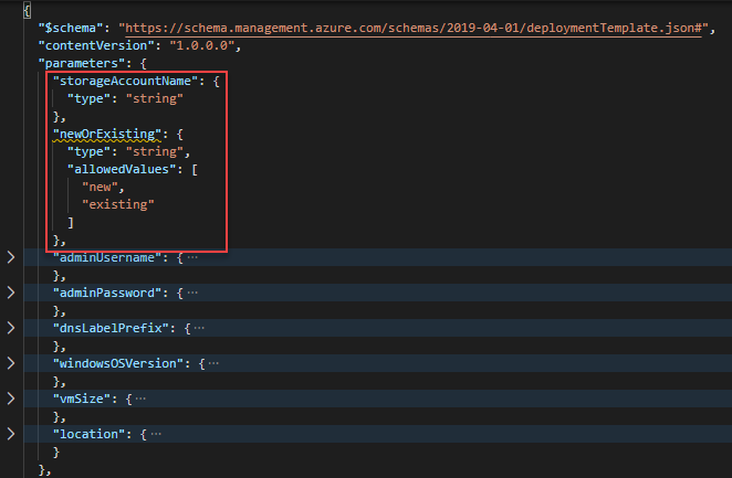 Condição de uso do Resource Manager