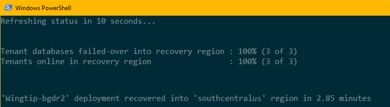 Processo de failover