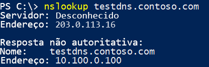 Verificar Azure para local