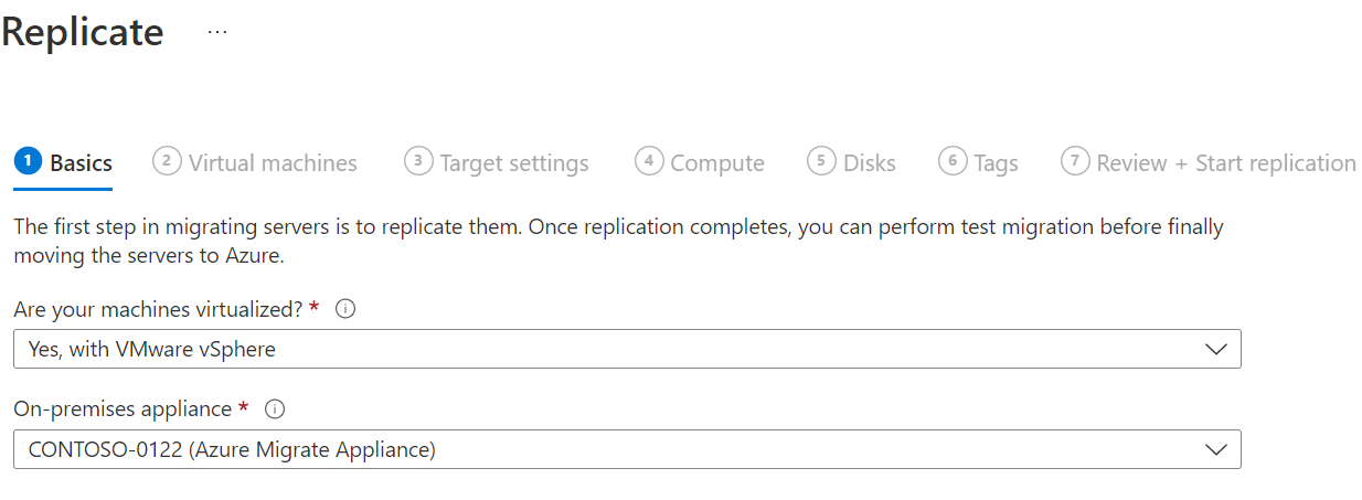 Captura de tela das configurações de origem.