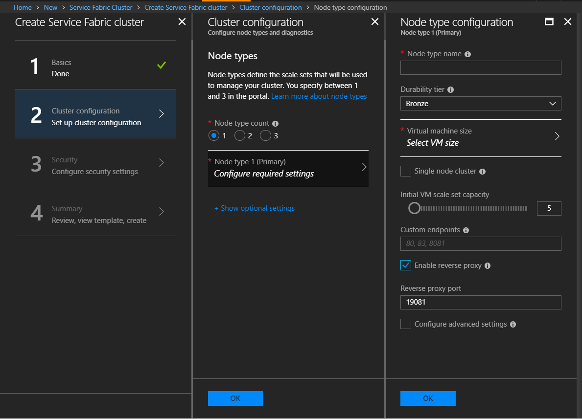 Habilitar proxy reverso por meio do portal