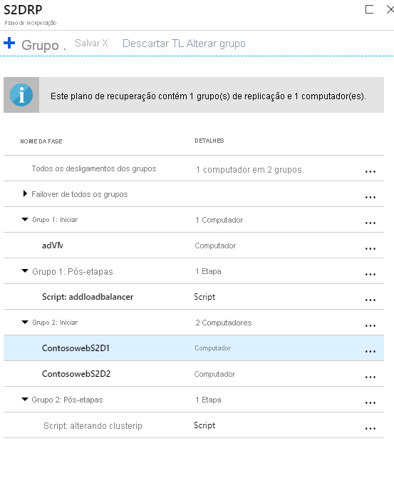 Captura de tela mostrando a proteção de storagespacesdirect.