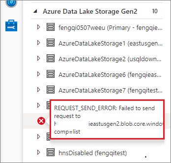 Storage connectivity issue 2