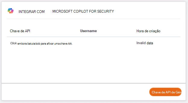 Imagem da configuração da nova integração com o copilot