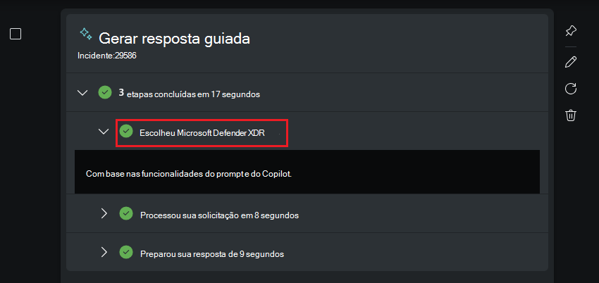 Captura de ecrã a mostrar os passos do registo de processos a realçar a escolha do plug-in.