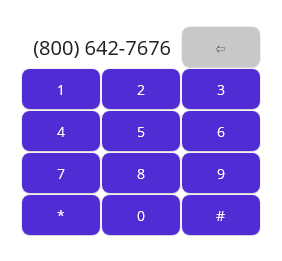 Captura de tela de uma calculadora usando MVVM e comandos.