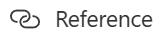 Captura de tela do ícone de transformação de Referência no Power Query.