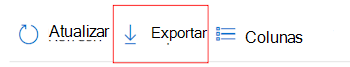 Exporte os dados de registo para o Azure Monitor ao selecionar Exportar definições de dados no Microsoft Intune e Intune centro de administração.