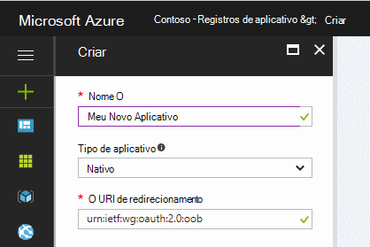 Novas propriedades e valores da aplicação