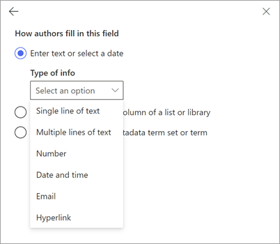 Captura de ecrã do visualizador de modelos a mostrar o painel Novo campo para introdução manual.