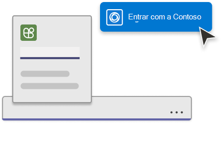 Autenticação com IdPs oAuth de terceiros para a aplicação de extensão de mensagens.