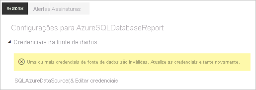 Captura de tela de configurações para o Banco de Dados SQL do Azure.