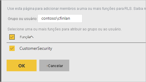 Adicionar membro à função