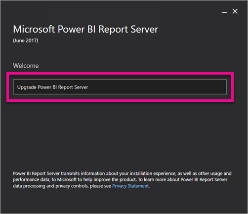 Atualizar o Servidor de Relatórios do Microsoft Power BI