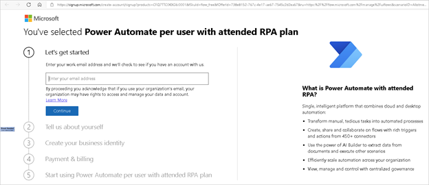 Uma imagem que mostra uma solicitação a ser enviada a um administrador para obter uma licença.