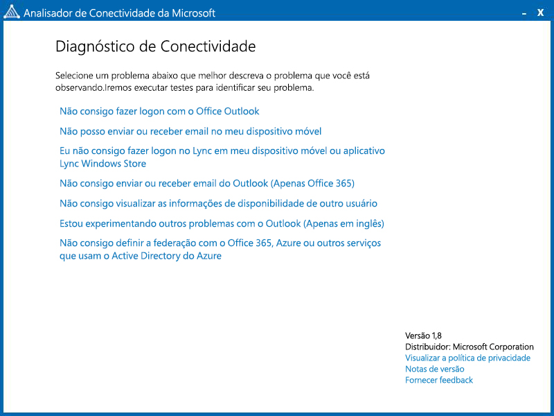 use Connectivity Analyzer to verify single sign on