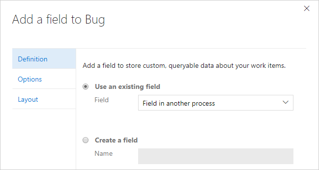 Fields across processes