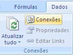 Serviços do Excel - selecionar conexões de dados