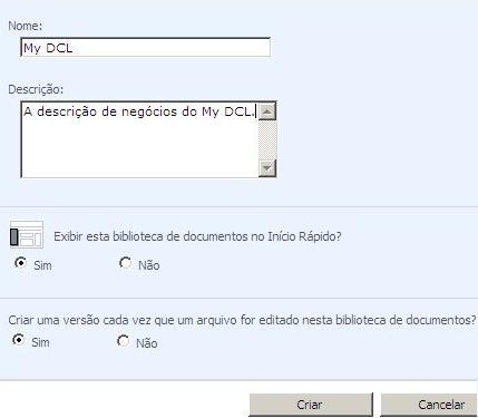 Gerenciar conexões de dados - opções de seleção