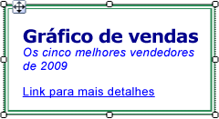 Caixa de texto com vários formatos