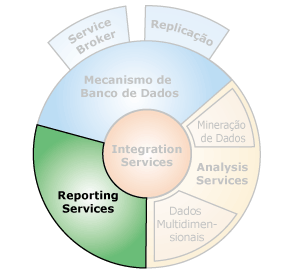 Interfaces de componentes com o Reporting Services