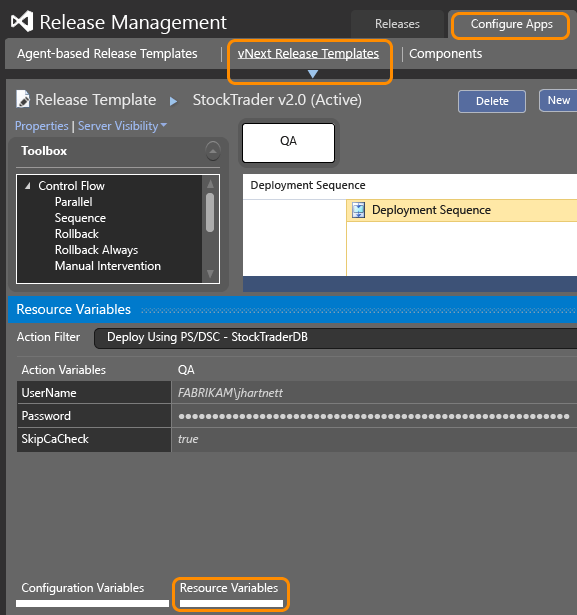 Resource variables