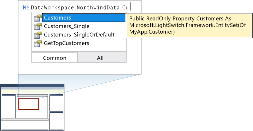 Members of the Data Source object