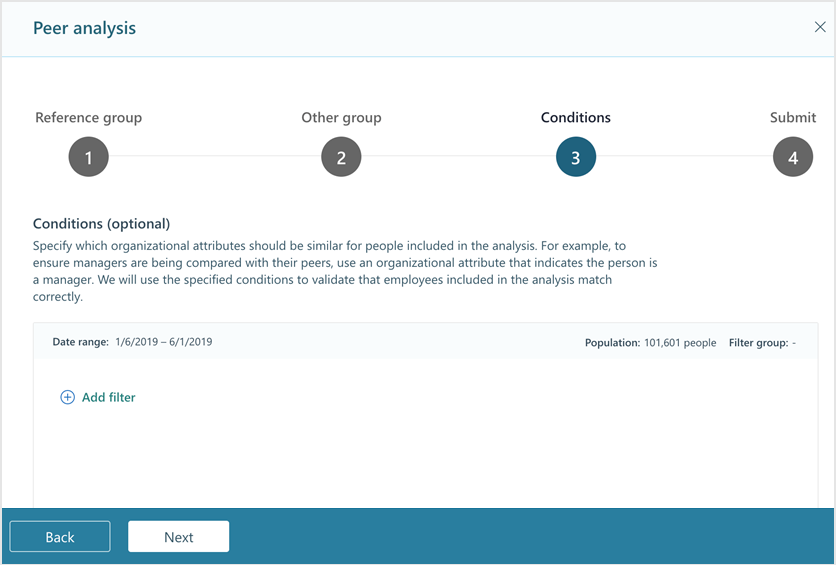 New analysis panel.