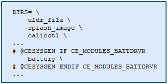 Optimizing ROM Footprint - DIRS2