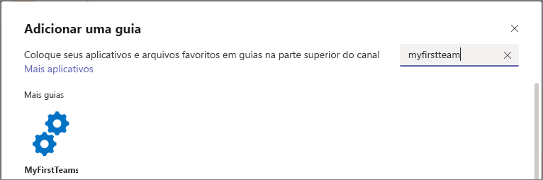 Adicionar uma guia