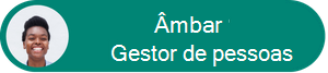 Diagrama a mostrar o perfil da Amber com cabeçalho e cargo.