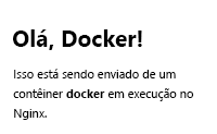 Captura de tela da home page do site após a conclusão da implantação.