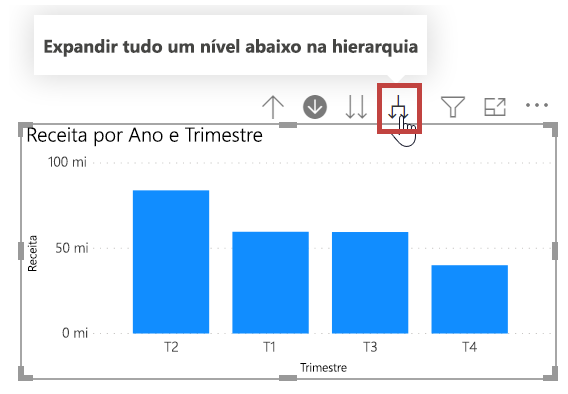 Captura de tela do botão 