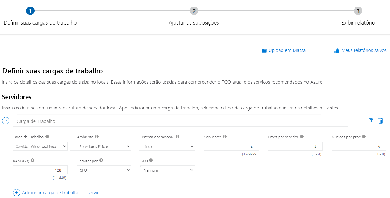 Screenshot of the Total Cost of Ownership calculator.