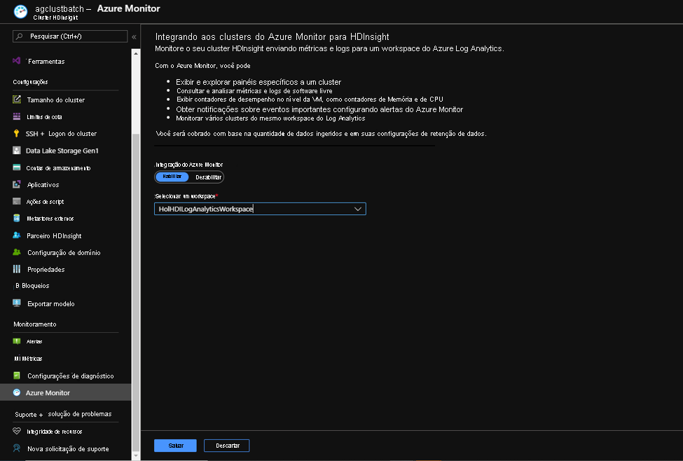 Como usar o Azure Monitor