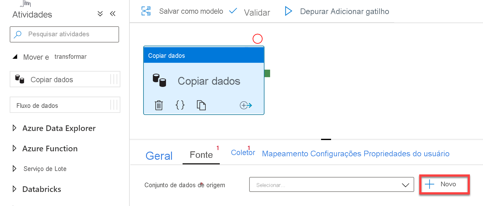 Creating as data source