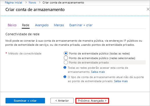 Guia de rede do HDInsight no portal do Azure.