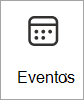 Captura de ecrã do ícone card Eventos.